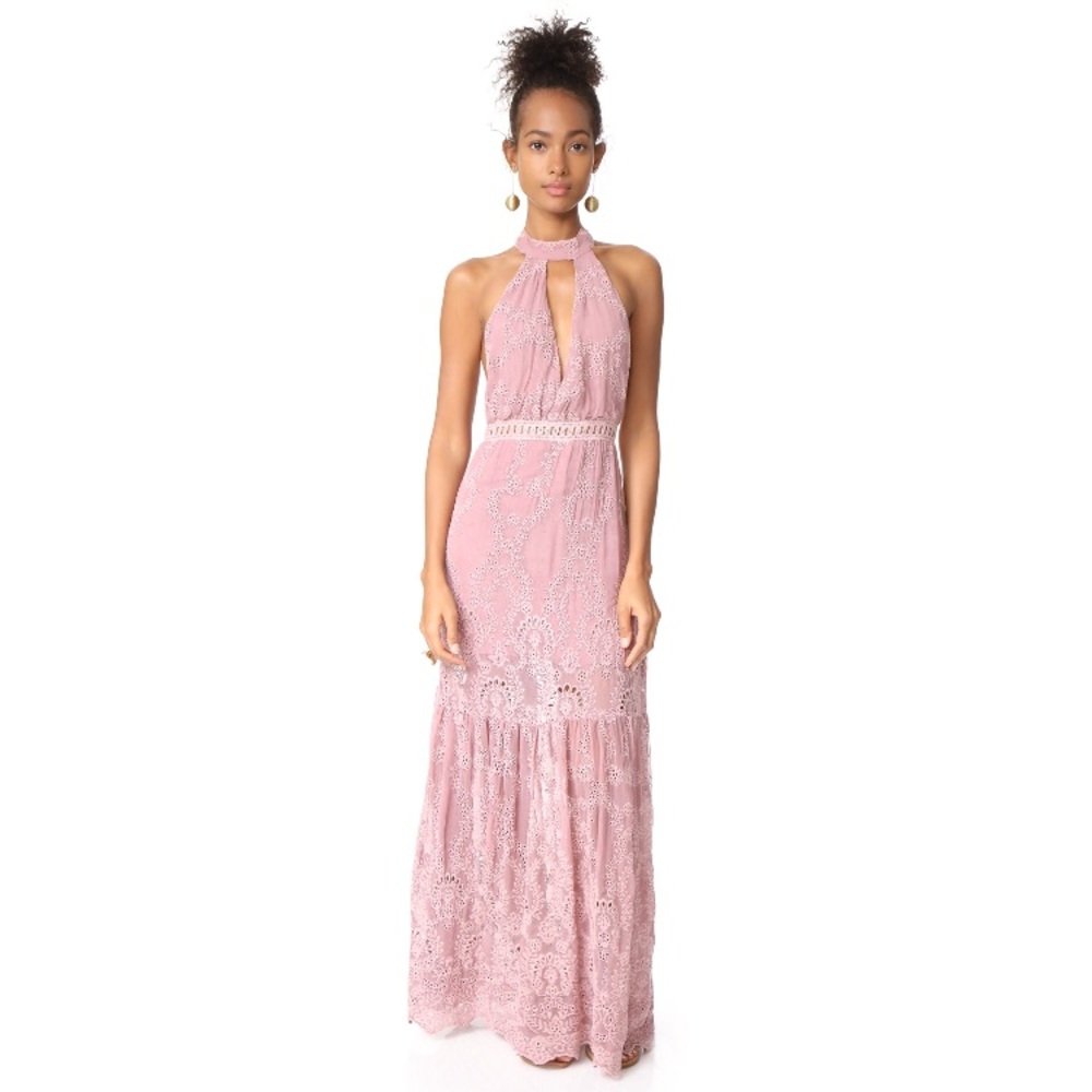 Jens pirate booty eyelet Queensland choker maxi